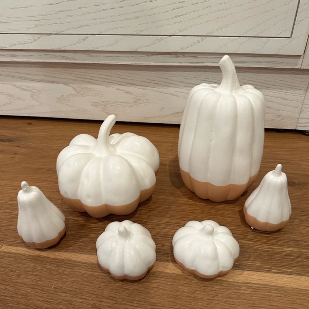 Target Ceramic Two Tone Pumpkins